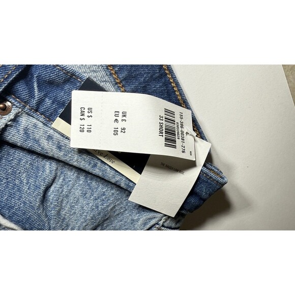 ABERCROMBIE & FITCH The Baggy Low Rise Jeans Women 33 16s Curve Love Light Blue - Picture 7 of 7
